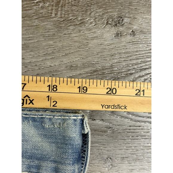 True Religion Distressed Light Wash Straight Leg Jeans Pants Y2K - Men’s 38x29 - Picture 10 of 12